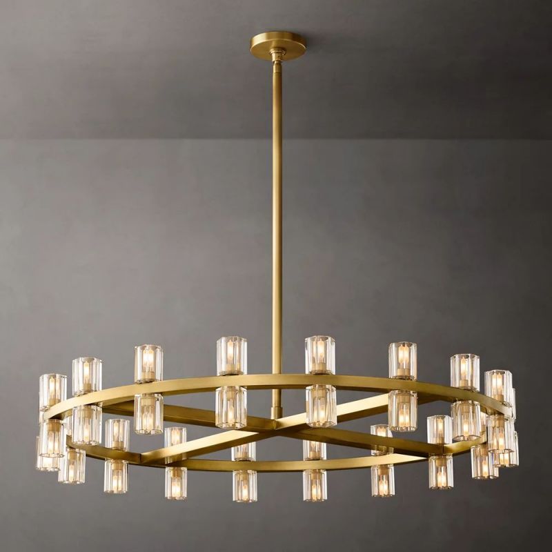 Tara Led Round Chandelier 36"