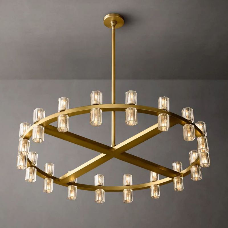 Tara Led Round Chandelier 36"