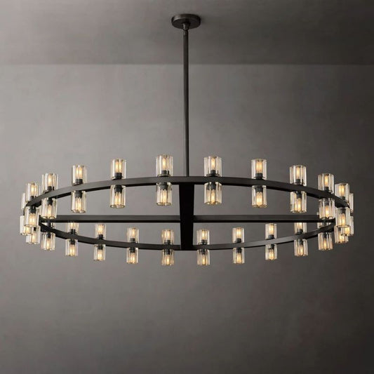 Tara Led Round Chandelier 48"