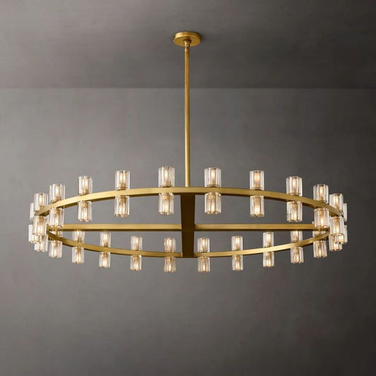 Tara Led Round Chandelier 48"