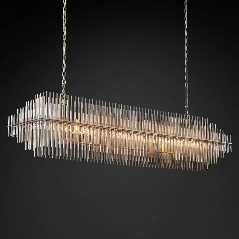 Tazans Rectangular Chandelier 54"