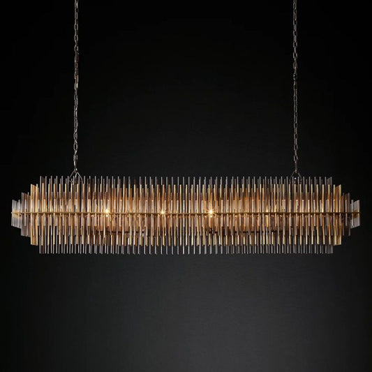 Tazans Rectangular Chandelier 54"