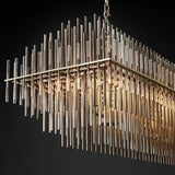 Tazans Rectangular Chandelier 54"