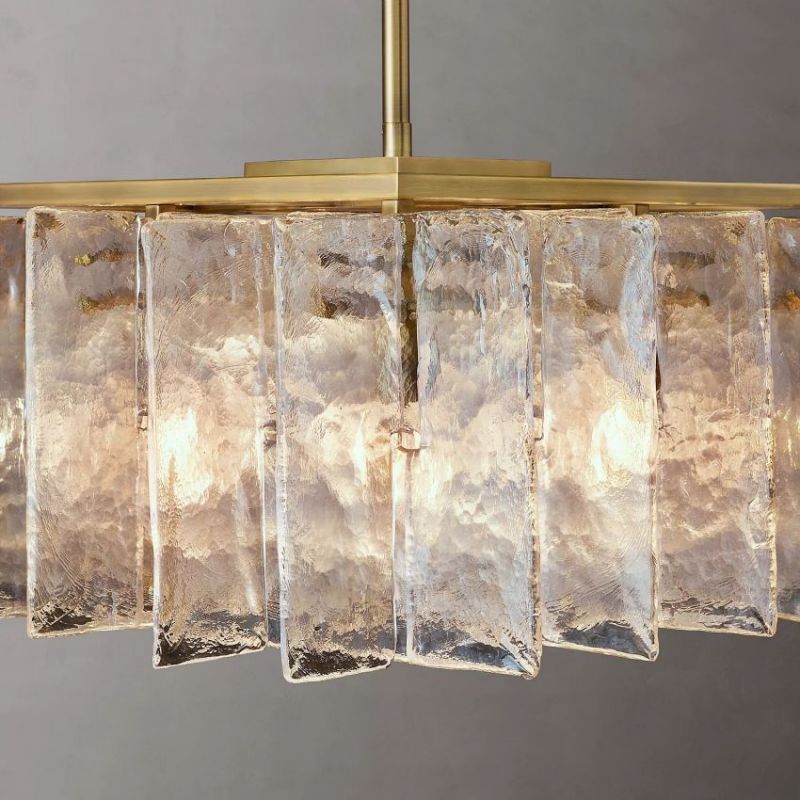 Tiga Rectangle Chandelier 49"