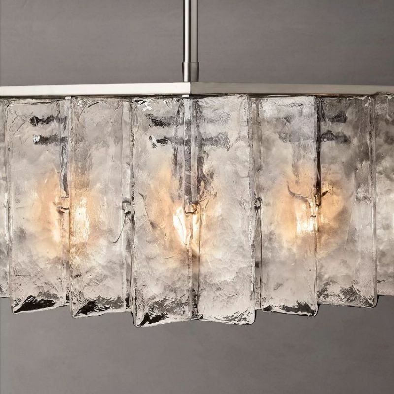 Tiga Rectangle Chandelier 49"