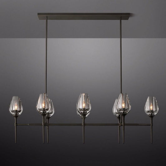 Tulip Linear Chandelier 52"