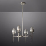 Tulip Round Chandelier 27"