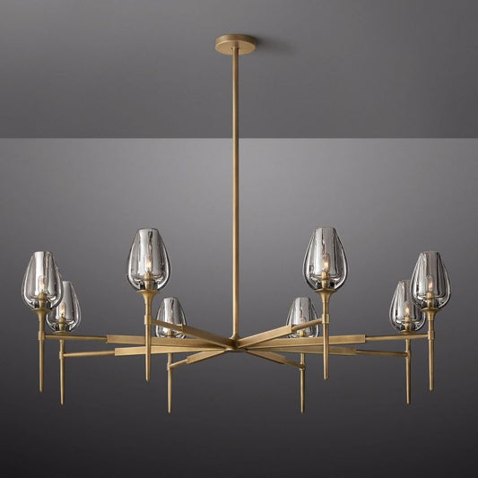 Tulip Round Chandelier 54"