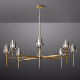 Tulip Round Chandelier 54"