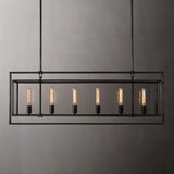 Valona Rectangular Chandelier 54"