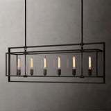 Valona Rectangular Chandelier 54"