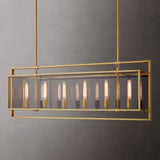 Valona Rectangular Chandelier 54"