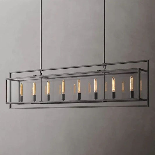 Valona Rectangular Chandelier 72"