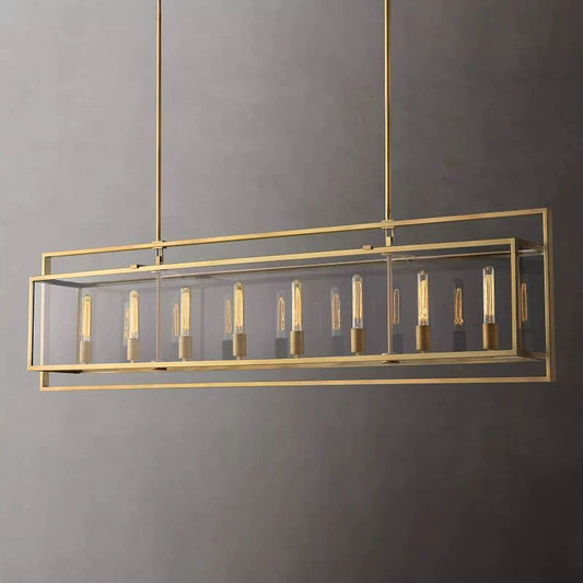 Valona Rectangular Chandelier 72"