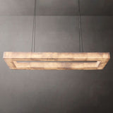 Alabaster Ezreal Rectangular Chandelier 54"