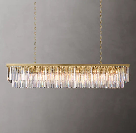 Leonor Rectangular Chandelier 72“